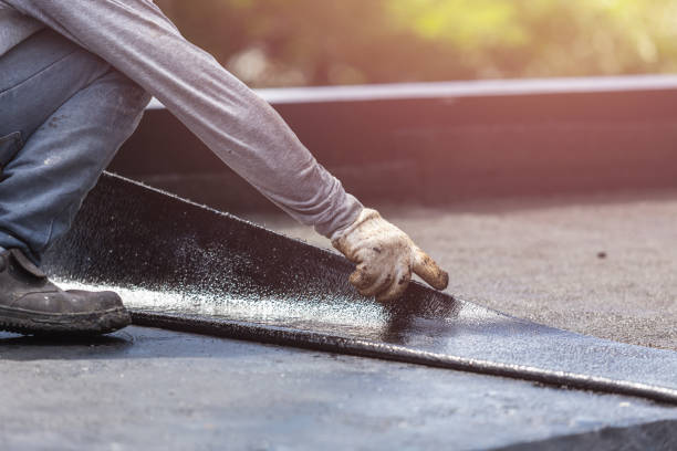 Professional Wet Basement Repair technician working in Dupont, PA